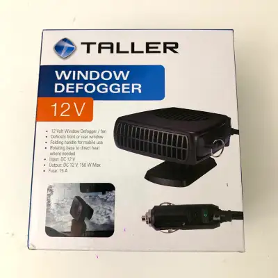 Car Defogger Heater Fan Window Defroster Portable 12V Auto, View more