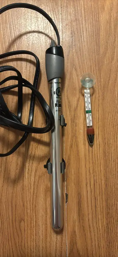 50w aquarium heater and thermometer , View more