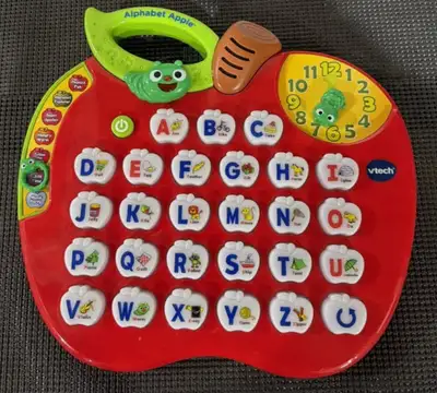VTECH  Apple Learning Phonics ABC's Music/Lights/Sounds works, View more