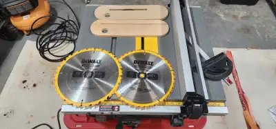 Selling my DeWalt 10 inch table saw - DW745. It's in great working condition, no issues at all. Come...