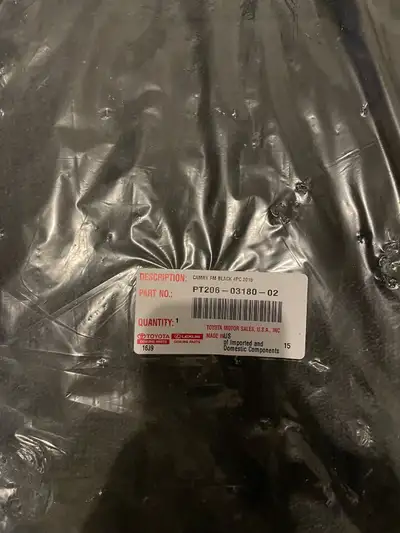 Brand new mats. Toyota Camry 2018
