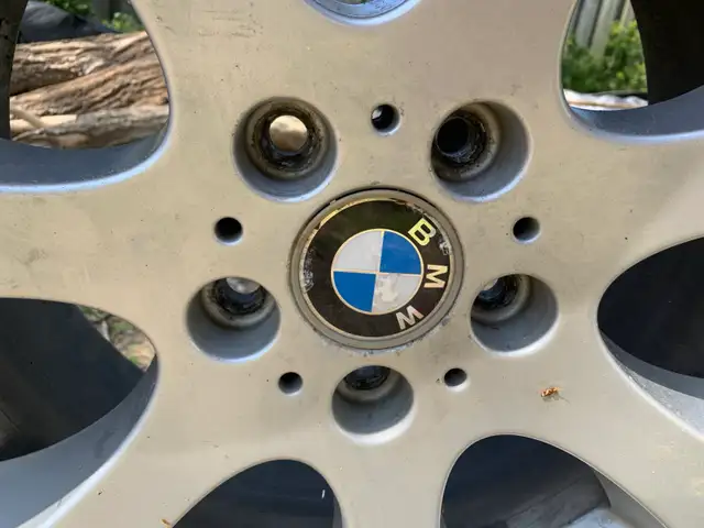 Original BMW Rim&tires 2 front  225/40ZR18 & 2 Rear 255/35ZR18 in Tires & Rims in City of Toronto - Image 4