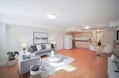 Finished basement with a separate entrance. 1 bedroom, 1 bathroom, kitchen, and living room. Situate...