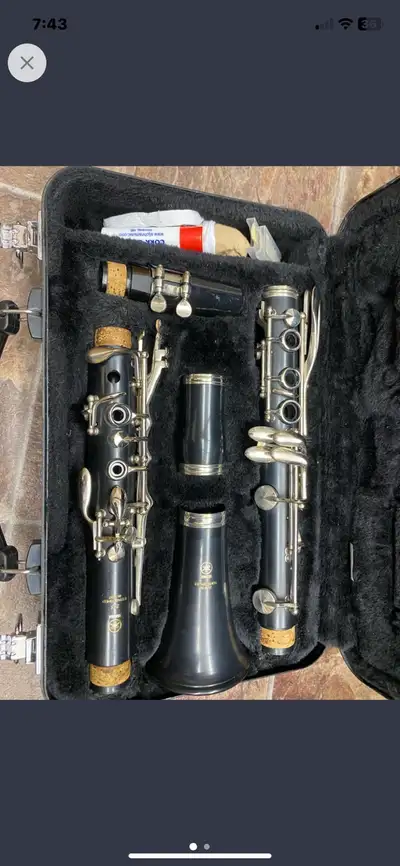 Yamaha Clarinet. Model #255 Absolute MINT condition., View more