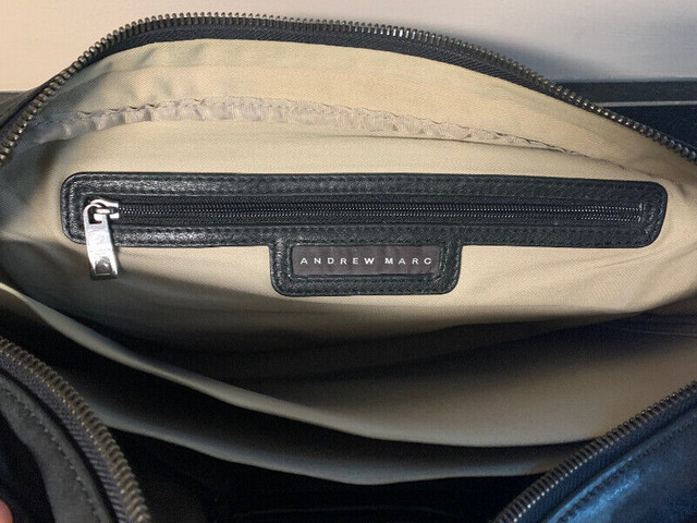 Andrew Marc soft leather messenger or laptop bag. in Women's - Bags & Wallets in Calgary - Image 3