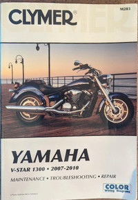 CLYMER YAMAHA V-STAR 1300 2007-2010 MANUAL 