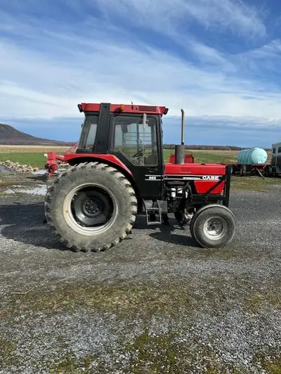 Tracteur Case 885 2 roues motrices Cabine Case