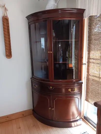 Corner China Cabinet, View more