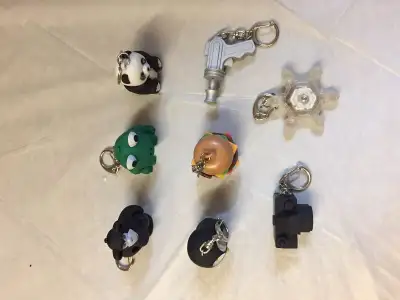 NEW Kikkerland keychains w light, sound - ALL FOR $25 TOTAL, View more