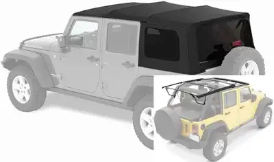 OEM Jeep Wrangler JK Unlimited 4-Door Soft Top (2007–2018) Still in the factory box! Sealed never in...