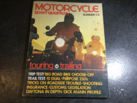 Motorcycle Sport Quarterly 1970 Bultaco MZ Six Day Montesa Ossa