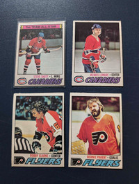 Cartes hockey OPC 77-78