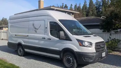 This van is equipped with a custom power system that is independent from the main vehicle power. It...