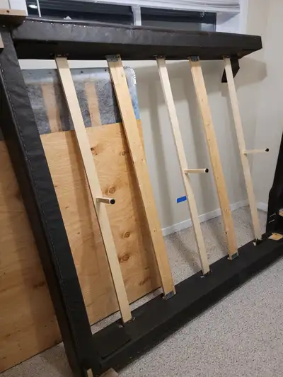 Queen size bed frame, View more