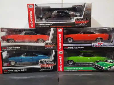 1/18 Autoworld 1968/69/70 Dodge Charger R/T, View more