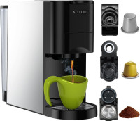 KOTLIE Capsule Coffee Maker, 3 in 1 Multi-Function