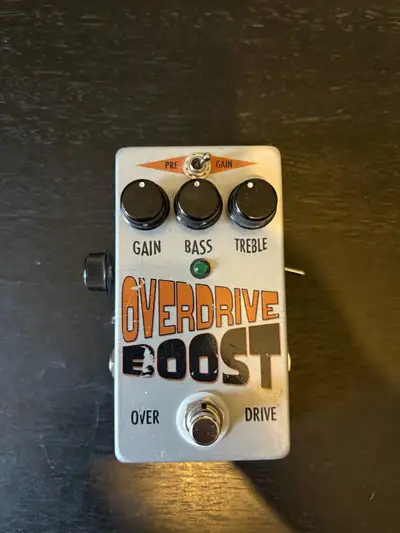 Throbak Overdrive Boost V1 pedal , View more