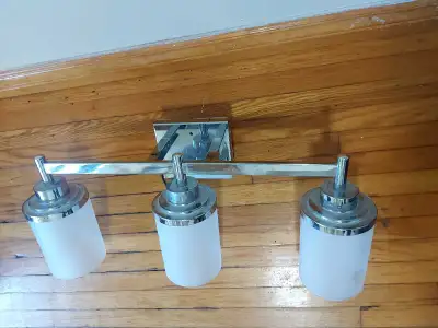 Three-Light Vanity Light Fixture, View more