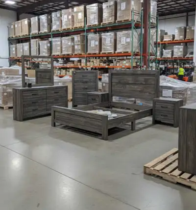 Queen Bed Room Set - Brand New Free Cash On Delivery , View more