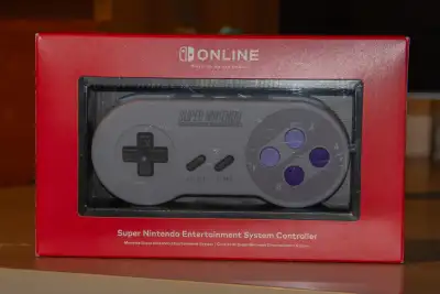 BNIB! Nintendo Switch NES, SNES, Pro-Style Controller, View more