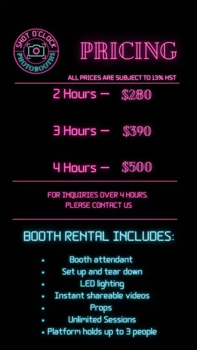 360 Photo Booth / Glam Booth, View more