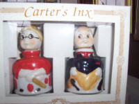 Carter's Inx Vintage Collectible Inkwells MIB Bowmanville