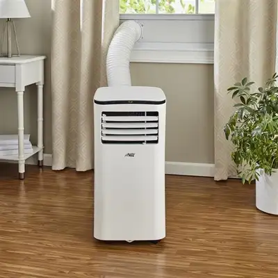 PORTABLE AIR CONDITIONER-5000BTU -with remote-WINDOW KIT -IN BOX WITH WARRANTY-$199.99-no tax - PORT...
