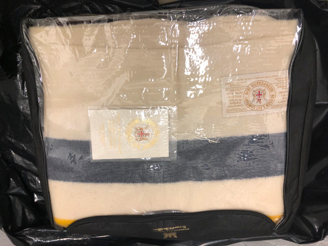 Hudson's Bay Stripes Point Blanket in Bedding in City of Toronto