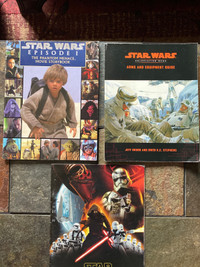 Star Wars (1)Movie Storybook(2)Arms+Equipment Guide(3)Posters