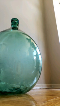 54L Vintage Demijohn/ Wine jug/ antique wine bottle