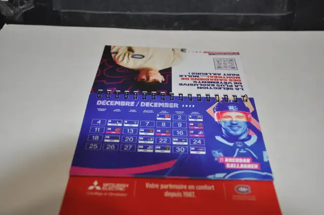 montreal canadiens hockey club nhl season 2022-2023 desk small c in Arts & Collectibles in Victoriaville - Image 11