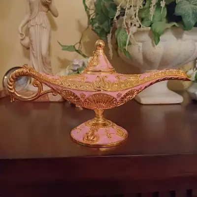Aladdin's magic lamp - decor collectible, View more