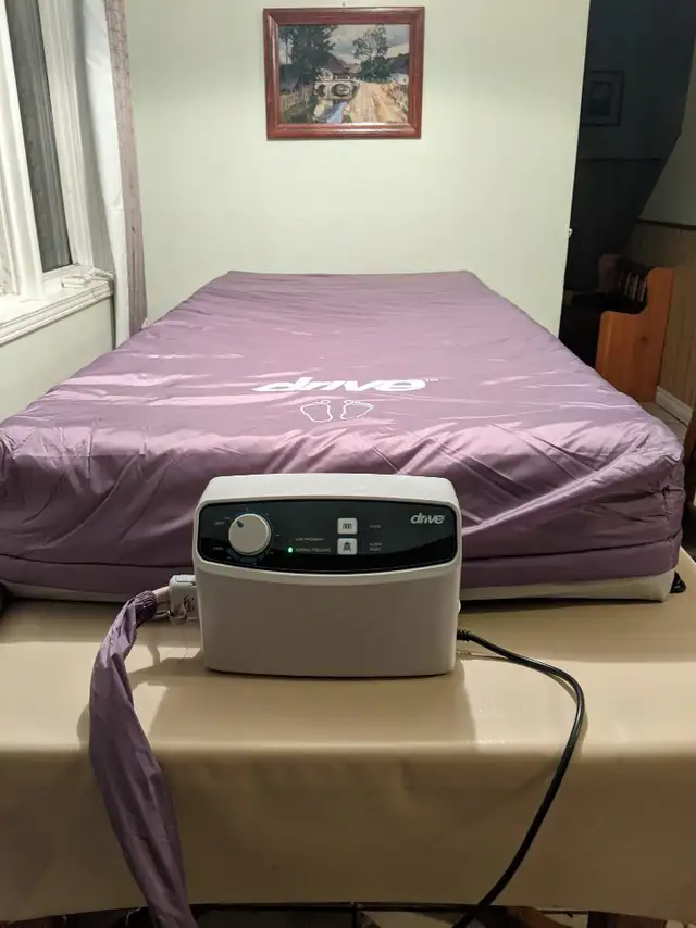 Free Delivery- Alternating Air Mattress + Hospital Bed