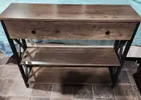 Console table with drawer reg $139.99
