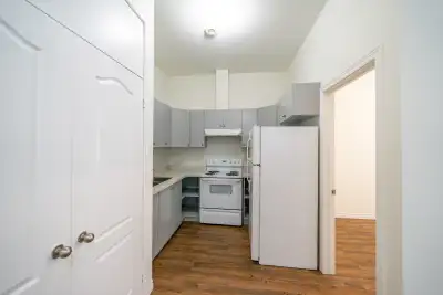 Description 1 Bedroom + den, Bright and Renovated, right in downtown Milton. High ceilings, very bri...