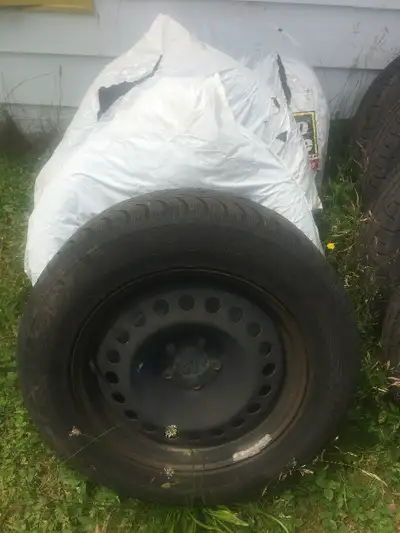 Tires: Wheels & Tires : Set of 4 17" tires and rims 225/65R17 Frost Extreme winter Off Jeep Cherokee...