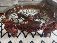 Antique coffee table set