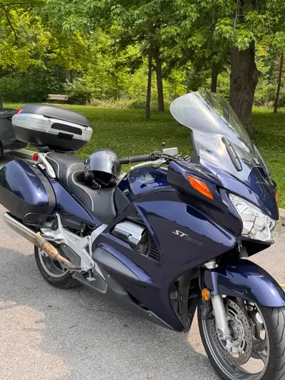 This 2023 Honda ST 1300 is an excellent running condition. 93000 km. Most are hiway touring km. Rece...