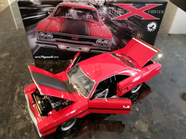 1:18 Diecast GMP 1970 Plymouth GTX Street Fighter X Red