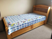 Twin size bed&matress