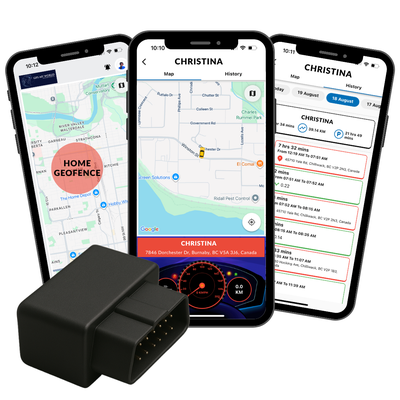 OBD2 GPS Tracker for Car – 1 Month Free, 10s Live Updates, View more