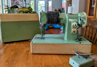 Singer sewing machine, 1958