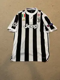Juventus Home Soccer Jersey (#10 Dybala)  {With UCL Patches}