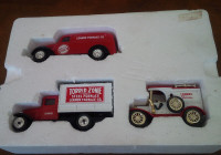 3 Smaller Ertl Lennox  Furnaces Die-Cast Trucks