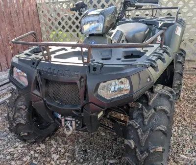 2010 Polaris 550 XP ATV. Very good condition. Totally serviced. Has winch. $800 tire upgrade. $5200....