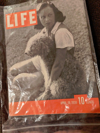 Life Magazine 1938 April 18 Paulette Goddard cover