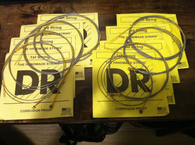 Various Bass Guitar Parts/Flatwound Strings...64728171747330124