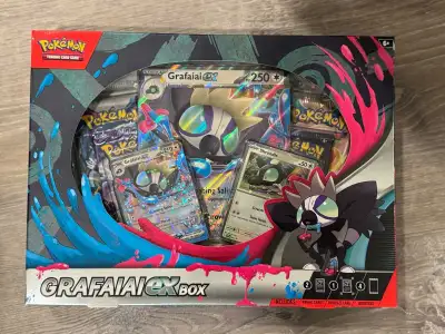 Pokemon Grafaiai ex Box, View more