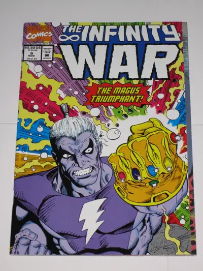 Infinity War#6 Adam Warlock versus Magus! comic book, View more