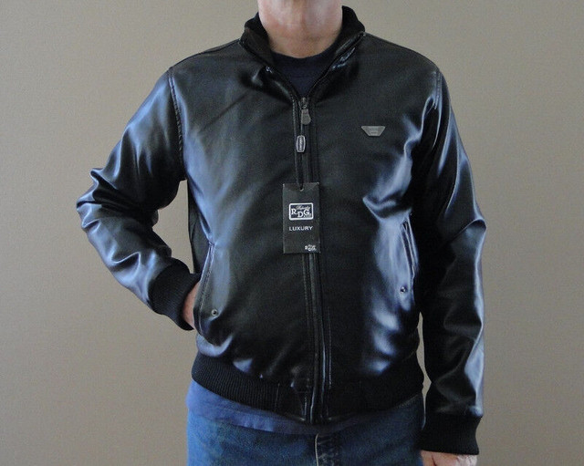 Leather Jacket R.D.G size S in Men's in Peterborough